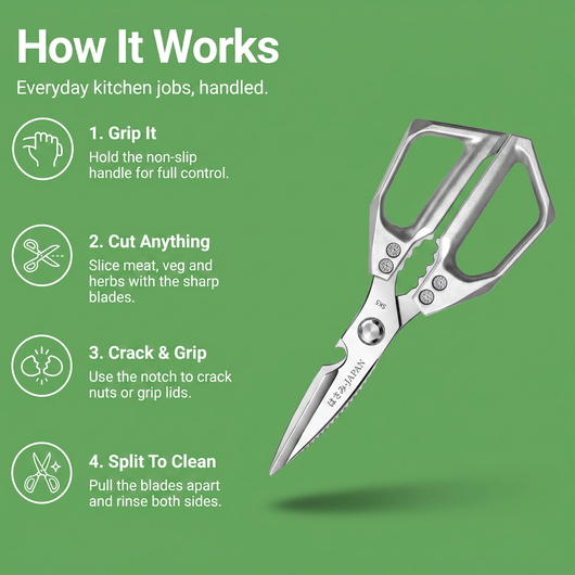 Steami™ Kitchen Scissors - Steami