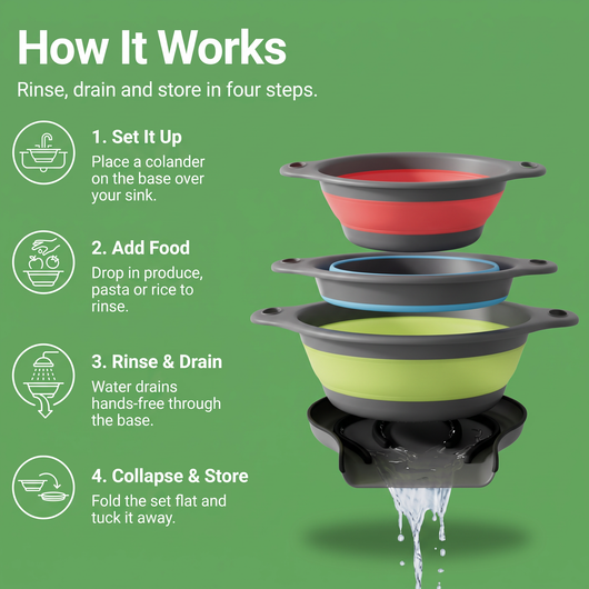 Steami™  Colander Set